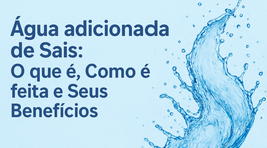 Artigo 1 - Agua adicionada de Sais